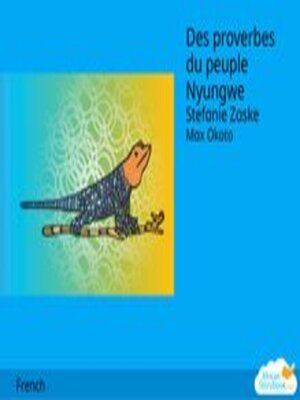 cover image of Des proverbes du peuple Nyungwe